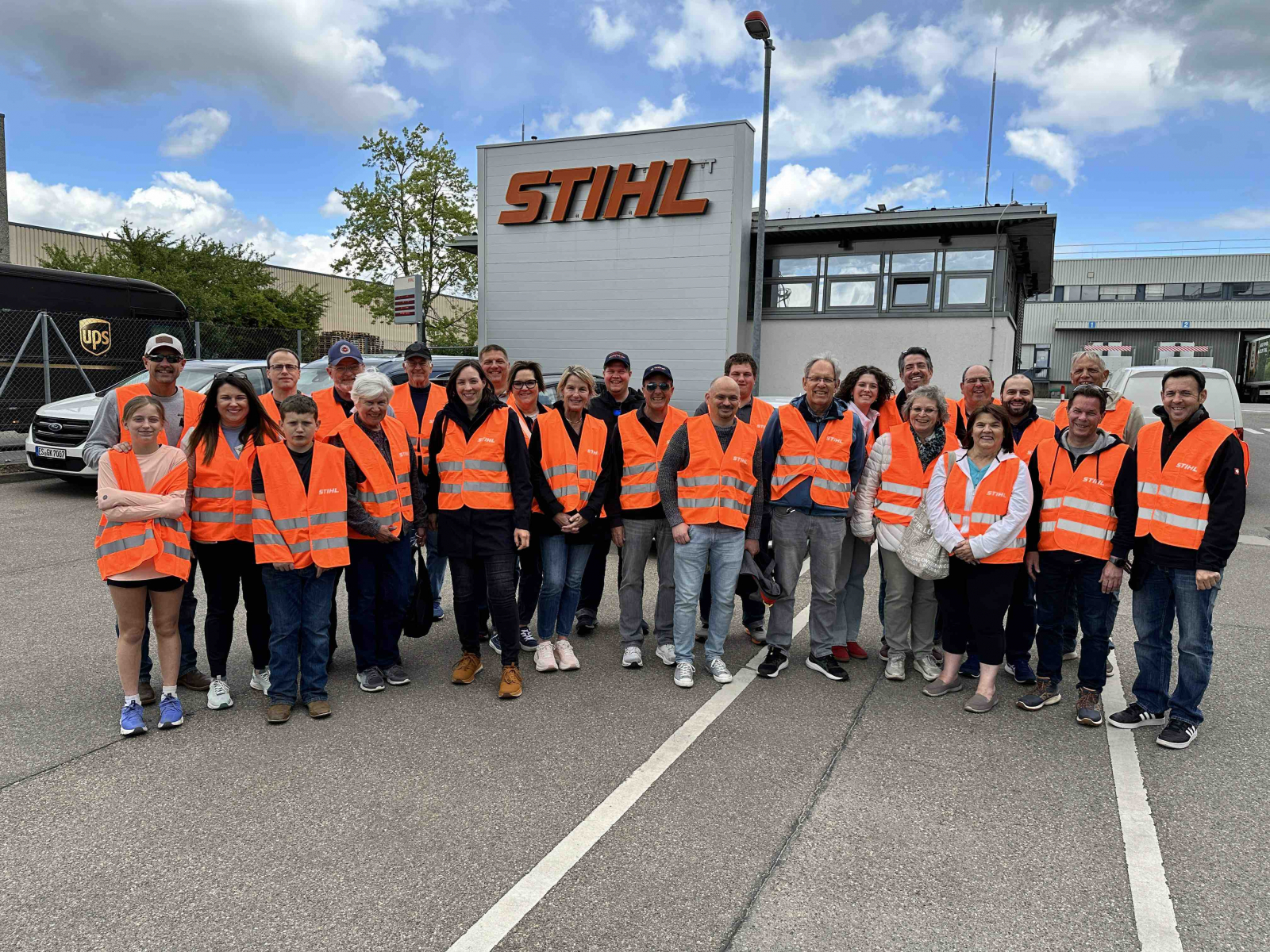 Werkführung beim Kettensägenhersteller STIHL