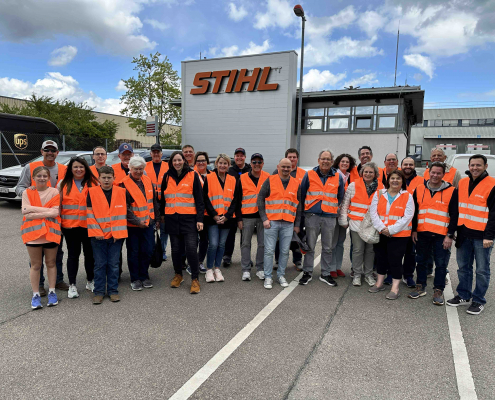 Werkführung beim Kettensägenhersteller STIHL